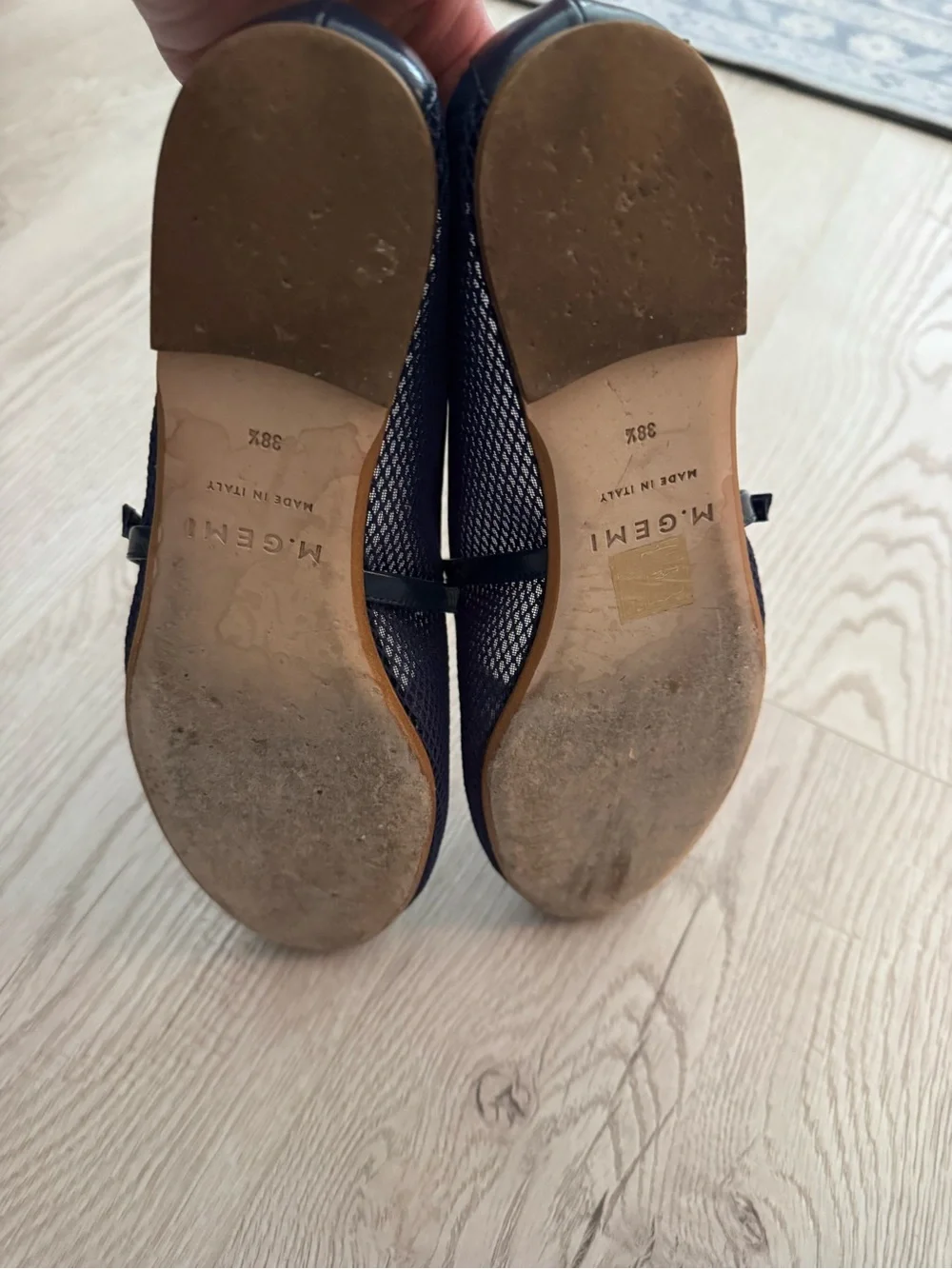 M. Gemi The Amabile Navy Mesh Size 38.5(8)